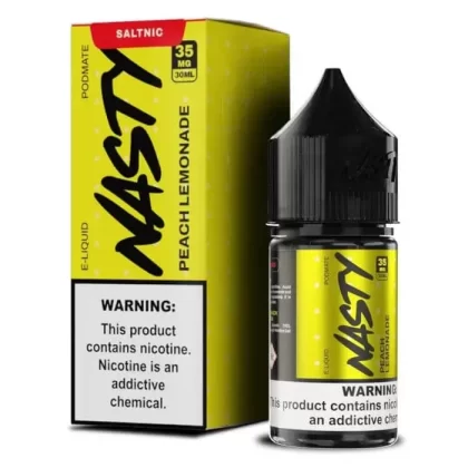 Peach Lemonade Nicotine Salt by Nasty Juice - Size#30ml~Nicotine#35MG>50MG