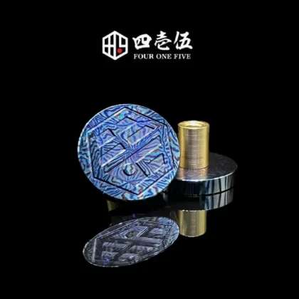 415 Katana Mech Tube Bottom Switch Plate Mosaic Timascus – Four One Five