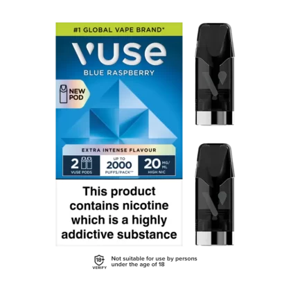 Blueberry Raspberry Vuse Pro Pods - 20mg - Vape Product