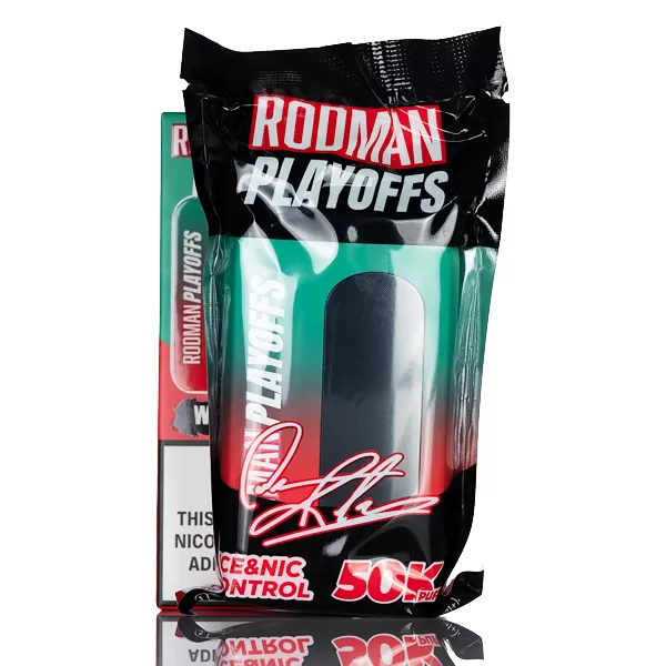 RODMAN Playoffs 50K 50000 Puffs Disposable Vape - Matcha Ice - Image 2