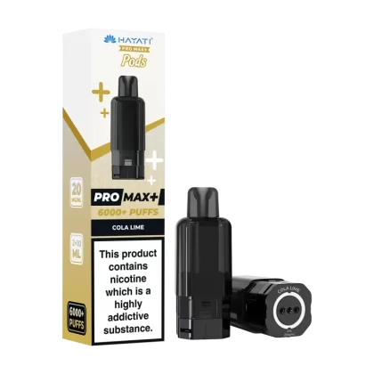 Cola Lime Hayati Pro Max+ Refill Pack - 20mg - Vape Product (6AEEAB)