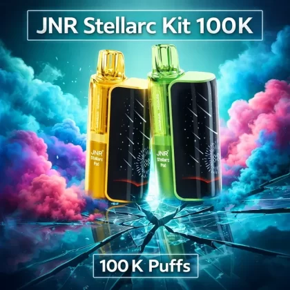 JNR Stellarc Kit 100K - Blue Razz Ice, Lemon Heads