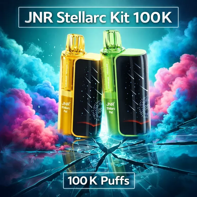 JNR Stellarc Kit 100K - Blue Razz Ice, Lemon Heads