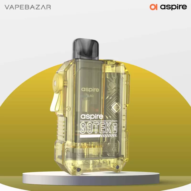 Aspire – Gotek X – Pod Kit – Transparent Gelb