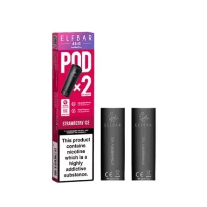 ElfBar 4 in 1 Pre Filled Pods – Strawberry Ice