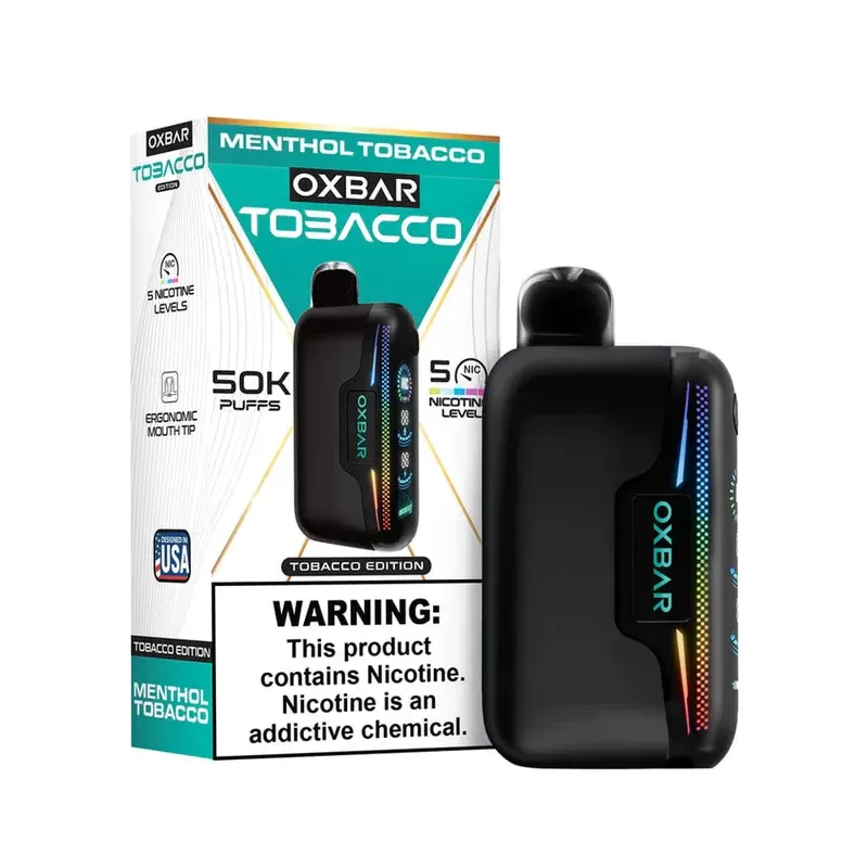 Menthol Tobacco – Oxbar Astro 50K – Tobacco Edition - Ejuicewarehouse