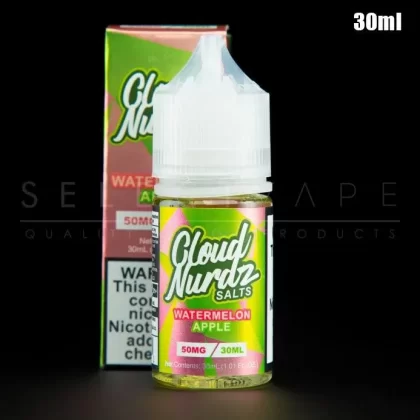Cloud Nurdz – Watermelon Apple Nic Salt 30ml