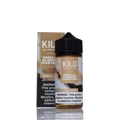 Kilo E-Liquid - Vanilla Almond Custard - 100ml - 6mg