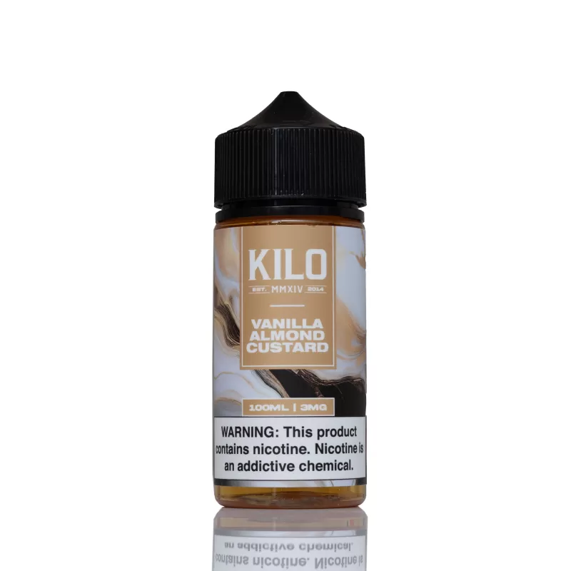 Kilo E-Liquid - Vanilla Almond Custard - 100ml - 6mg - Image 2