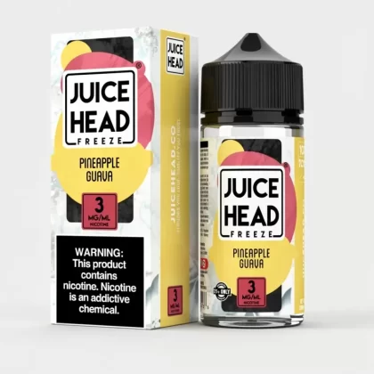 Pineapple Guava FREEZE – Juice Head – 100mL 70VG E-Juice - Uwinvapeaustralia