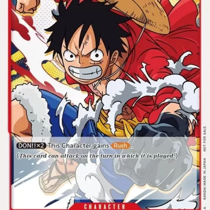 Monkey.D.Luffy (Super Pre-Release) [Participant] (P-001) (OP-PR)