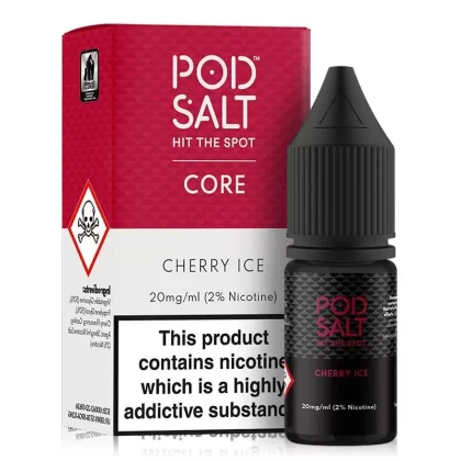 Cherry Ice By Pod Salt 10ml - Nicotine Strength#11mg (Salt)>20mg (Salt)