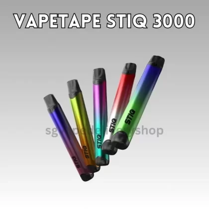 Vapetape STIQ 3000 Puffs - Grape Melon
