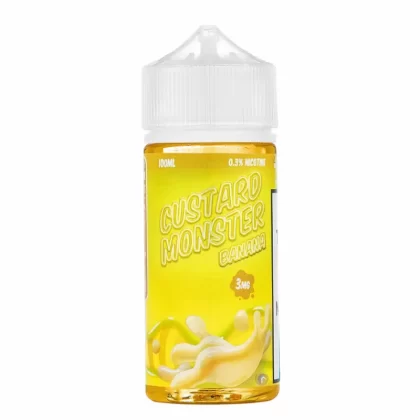 Custard Monster Banana Custard Pre-Steeped E-Juice 100mL