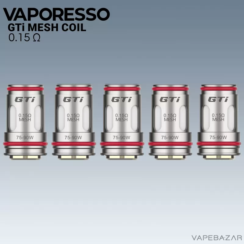 Vaporesso GTi Mesh Coil – 0,15 Ohm 5er Pack - Image 2