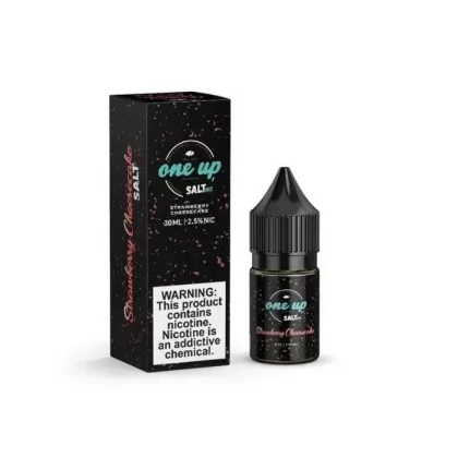 Strawberry Cheesecake Nicotine Salt by OneUp Vapors - Size#30ml~Nicotine#25MG>35MG>50MG