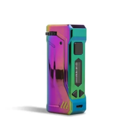 Wulf UNI Pro Adjustable Cartridge Vape - Color#Black Green Splatter>Rainbow>Black Red Splatter>Black White Splatter>Purple Black Splatter>Pink Black Splatter>Teal Black Splatter>White Black