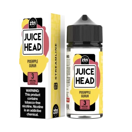 Juice Head - Pineapple Guava - 100ML E-Liquid - 3MG