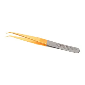PELCO® Pro Gold Plated Fine points bent at 45° High Precision