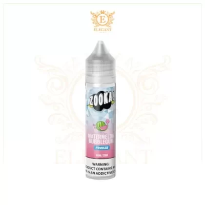 ZOOKA MTL WATERMELON BUBBLEGUM FREEZE 60ML ELIQUID