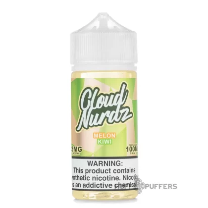 Cloud Nurdz – Melon Kiwi 100mL - Vape Product, Vape Product