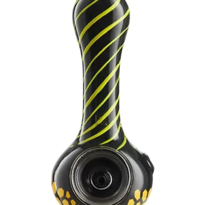 Eyce Oraflex Honeycomb Silicone Spoon - Color#Black>Blue>Gray>Green>Purple