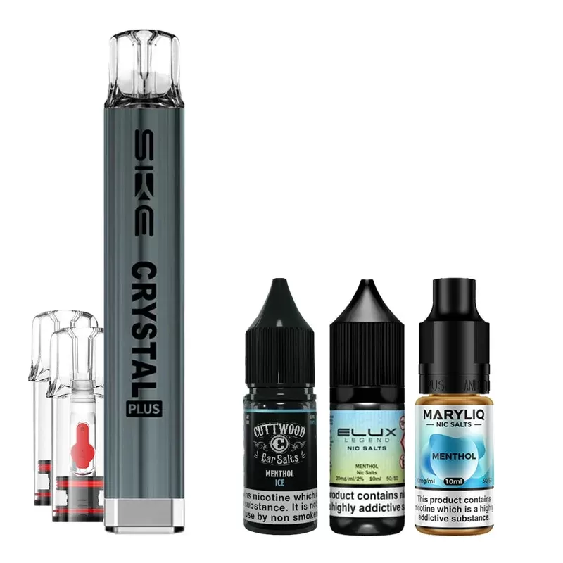 SKE Crystal Plus Menthol Bundle - Colour#Red (ECC9F0) (ECC9F0)