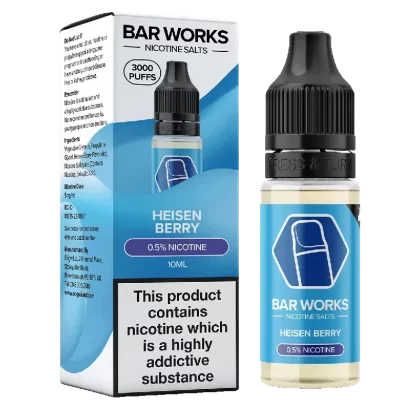 Heisen Berry Nic Salt by Bar Works – 10ml - Strength#5mg>10mg>20mg