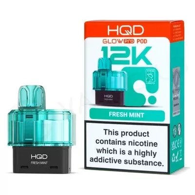 Fresh Mint HQD Glow Pro 12K Refill Pod