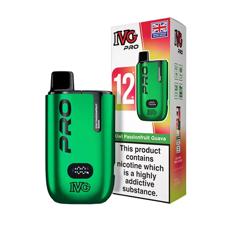 IVG Pro 12 Vape Kit - Banana Ice - Image 2