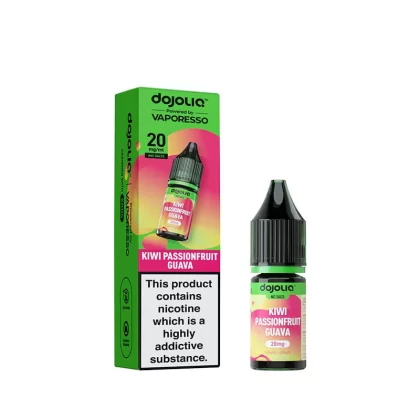 DojoLiq Kiwi Passionfruit Guava 10ml Nic Salt E-Liquid by Vaporesso - 20mg
