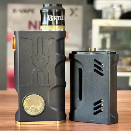Vertex Mechanical Box Mod with booster 1:1 (parallel configuration) - Set with booster