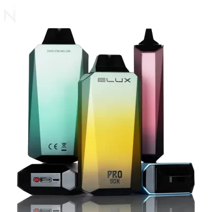 Elux Cyberover Pro 50K 50000 Puffs Disposable Vape - Blueberry Watermelon