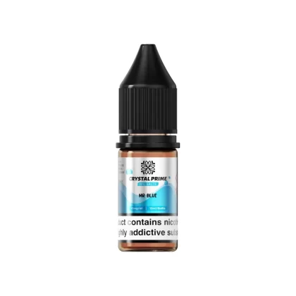 Crystal Prime Mr Blue Nic Salt Vape Juice - 10 Pack - 20mg