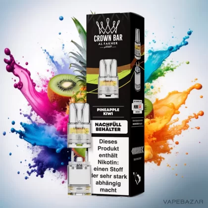 Al Fakher 3K Mini – Pineapple Kiwi - Kiwi / Ananas