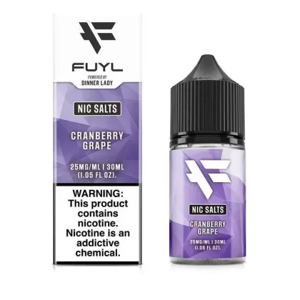 FUYL Cranberry Grape Nicotine Salt by Dinner Lady - Vape Product; Vape Product, Vape Product