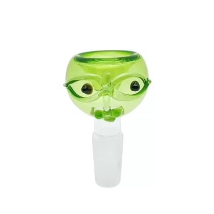 Face It Bowl – 14mm Male - Color#Green>Pink>Blue
