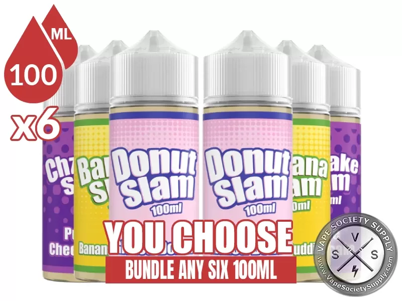 Slam Juice Bundle 6x100ml (600ml)