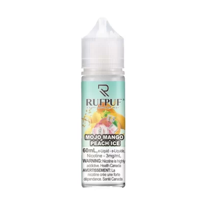 RUFPUF (Regular Series)— Mojo Mango Peach Ice—(3/6)mg - Vape Product, Vape Product