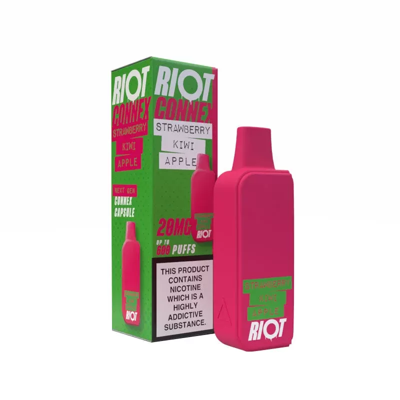 Riot Squad Connex Strawberry Kiwi Apple Prefilled Vape Pod – 1PK