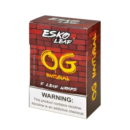 Esko Leaf Wraps, 8 packs of 5 - Flavor#Peaches-N-Cream>OG>Ukrainian Cream