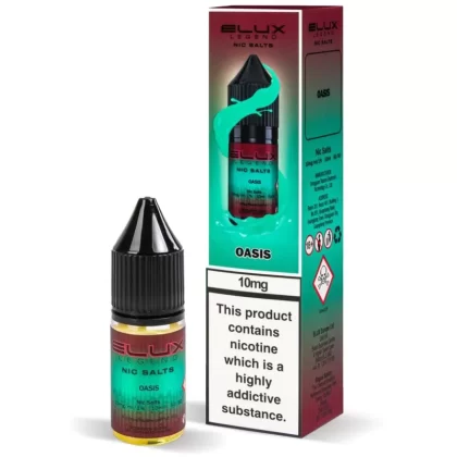 Oasis Nic Salt E-Liquid by Elux Legend - 5mg