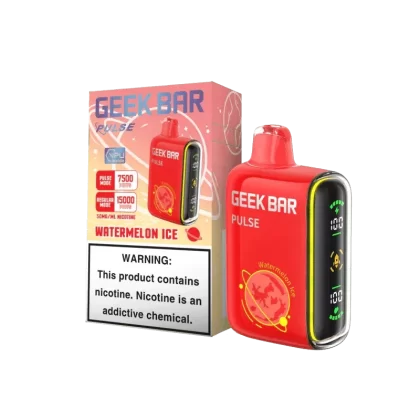 Vape desechable Watermelon Ice Geeek Bar Pulse 15000