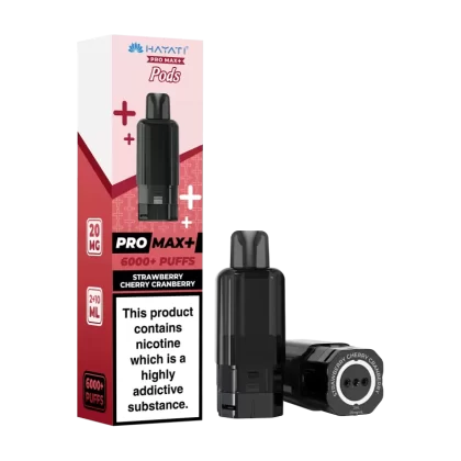 Strawberry Cherry Cranberry Hayati Pro Max+ Refill Pack - Vapeshop Co