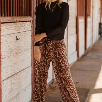 Range & Roar Leopard Pants