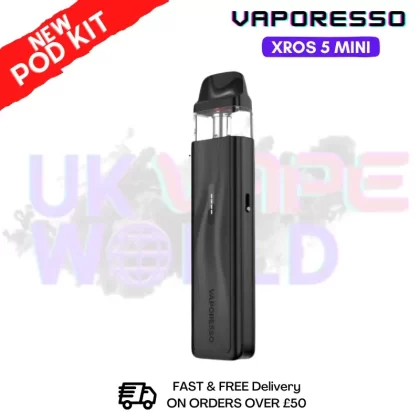 Black Vaporesso Xros 5 Mini Pod Kit