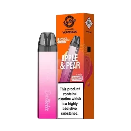 Vaporesso Deliciu Mate Prefilled Pod Kit - Apple & Pear (Rose Pink)