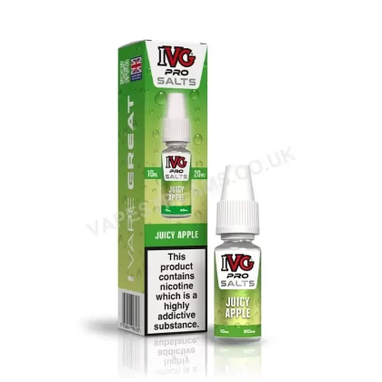 IVG Pro Juicy Apple Nic Salt E-Liquid - Vapestreams Co