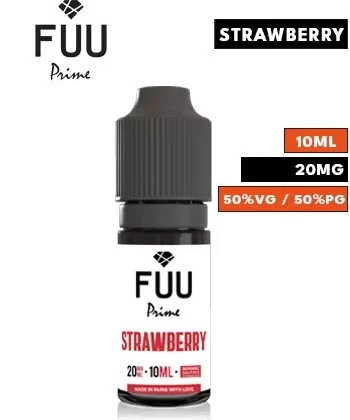 Strawberry Nic Salt eLiquid by FUU Prime - 20mg / 10ml