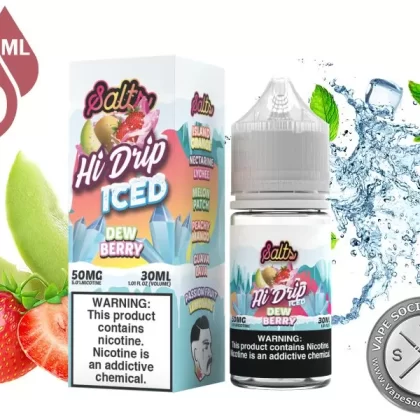 Dew Berry Iced HI DRIP SALT 30ml
